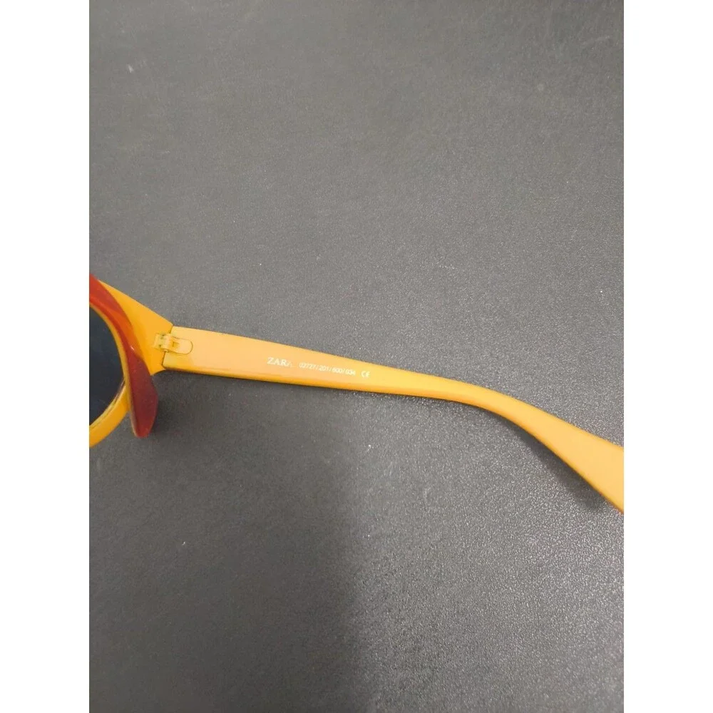 Zara Women Mustard and Red Sunglasses 02727/201/600/034
